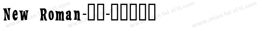 New Roman-普通字体转换